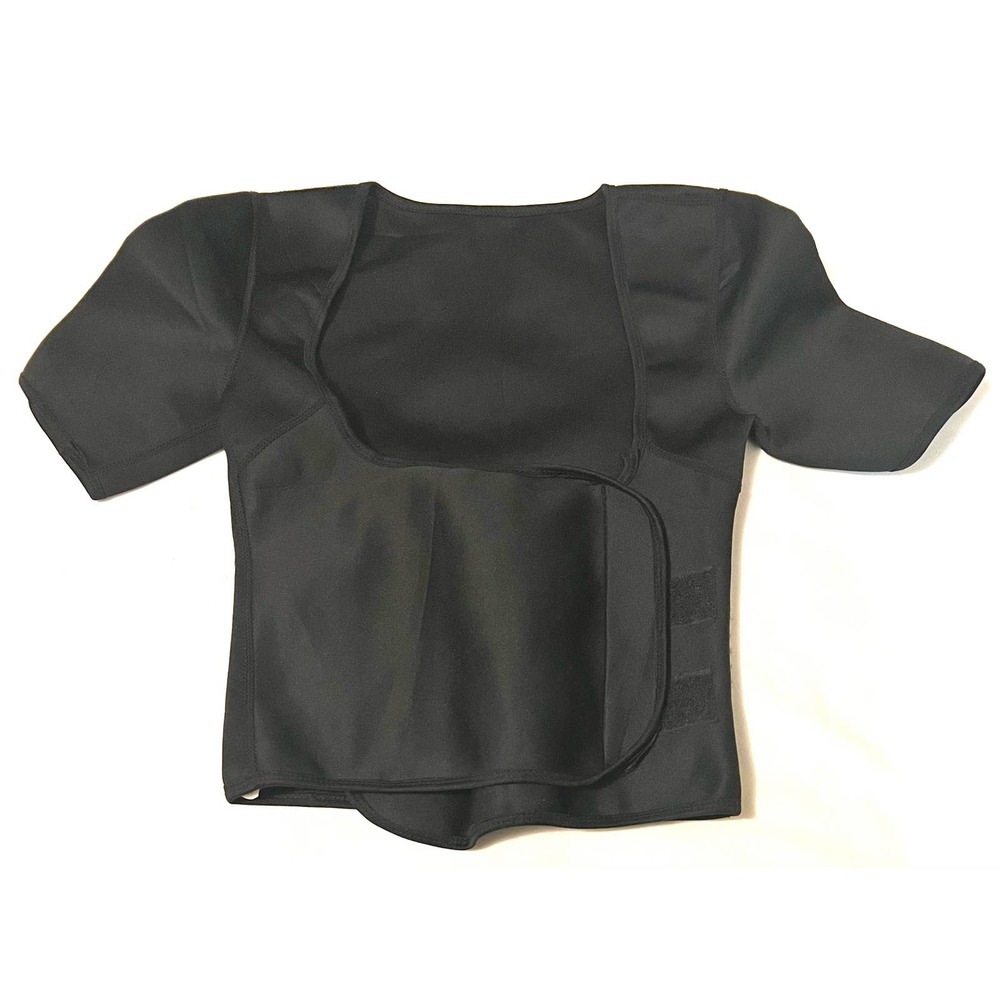 Neoprene waist cincher arm compression vest